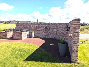 Terrasse mit Sichtschutz