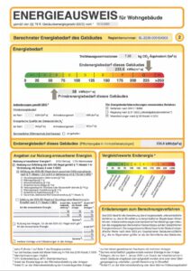 Energieausweis