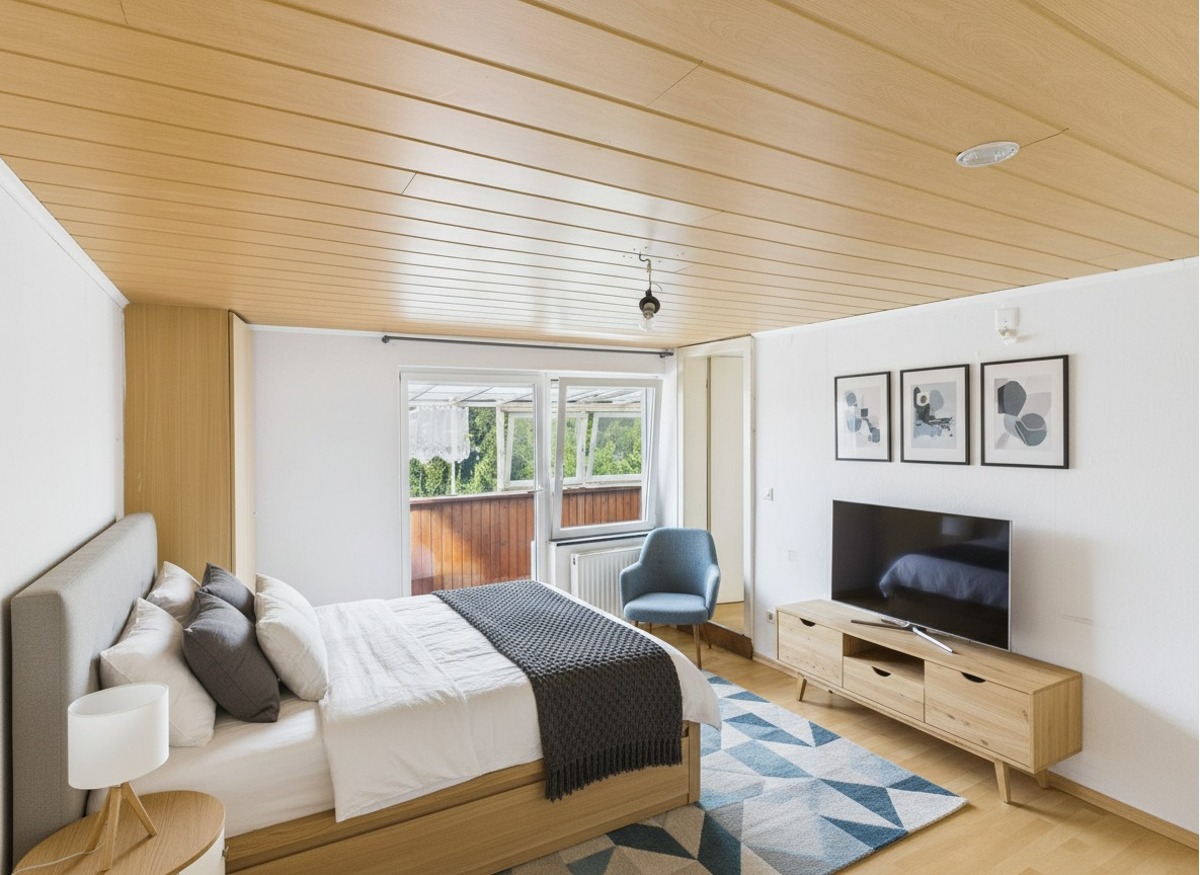 Schlafzimmer visualisiert
