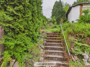 Aufgang zum haus