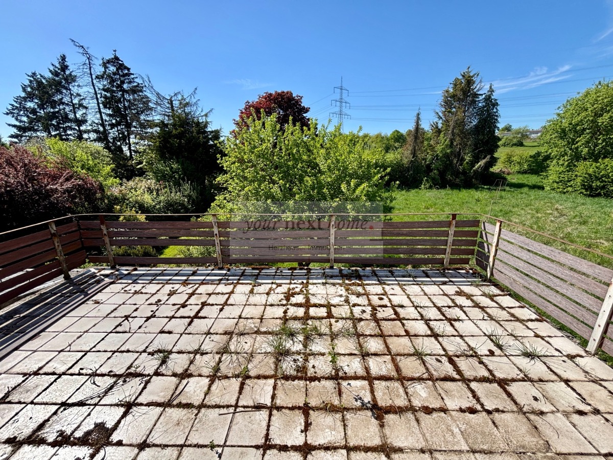 Sonnige Terrasse