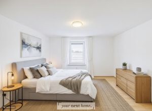 Schlafzimmer visualisiert