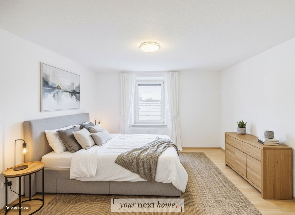 Schlafzimmer visualisiert